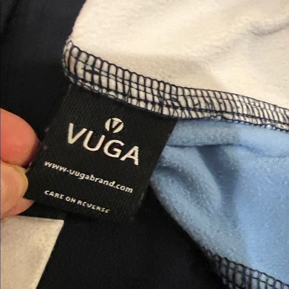 VUGA Men’s Navy Blue 1/4 Zip Pullover – Size XL Golf Quarter Zip jacket top - Picture 10 of 16
